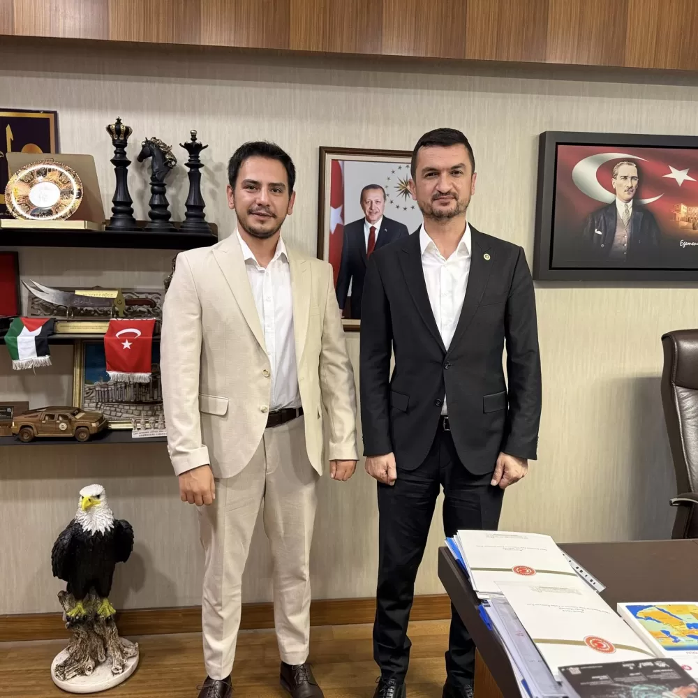 Burdur Milletvekili Mustafa Oğuz, TBMM’de hemşehrilerini ağırladı