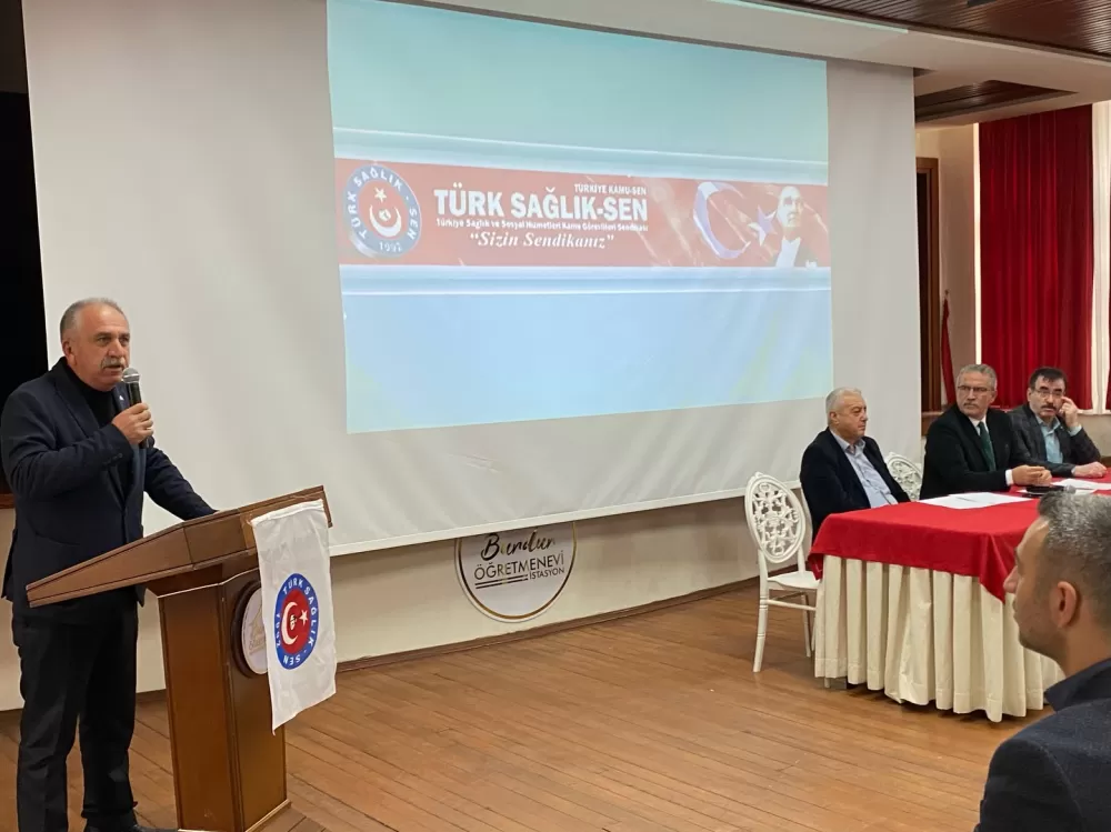 Türk Sağlık-Sen Burdur'da yeni dönem! MHP Burdur kongreye katıldı