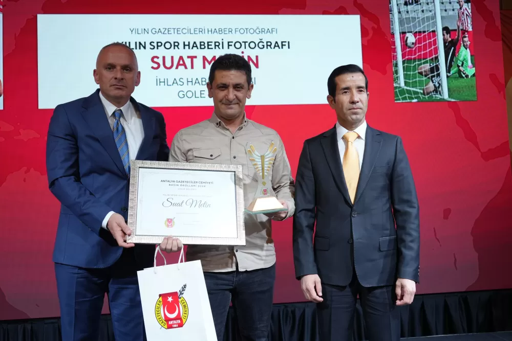 Antalya Gazeteciler Cemiyeti'nin (AGC) 2024 Yılın Gazetecileri Ödülleri sahiplerini buldu