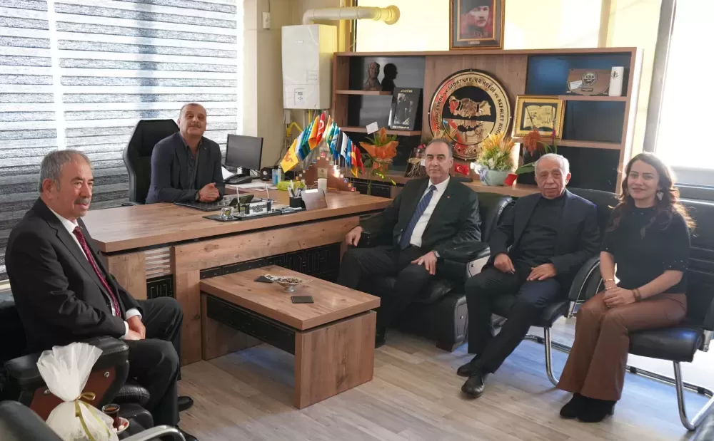 Başkan Yusuf Keyik ve BUTSO heyetinden şehir genelinde ziyaret turu