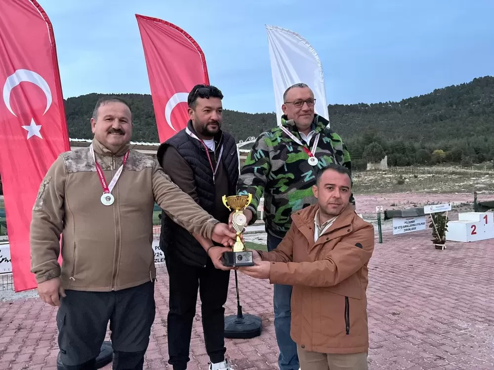 Bucak'ta trap atıcıları kupa için yarıştı