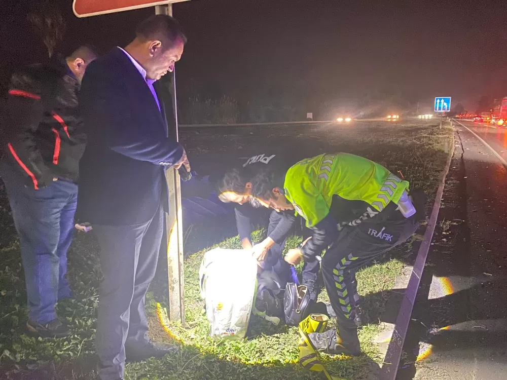 Antalya’da feci kaza otomobil iki öğrenciye çarptı 1 ölü, 1 yaralı