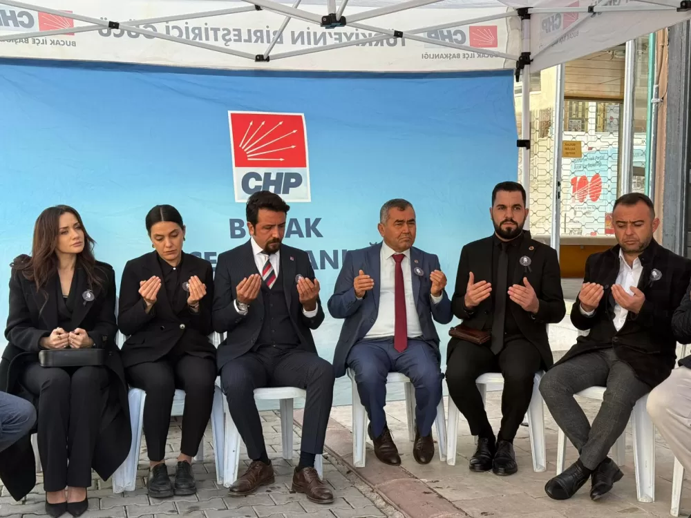 CHP Bucak'tan Atatürk için hatim ve pişi etkinliği