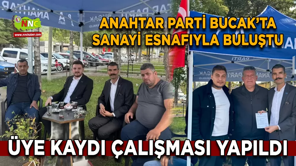 Anahtar Parti Bucak’ta halkla buluştu
