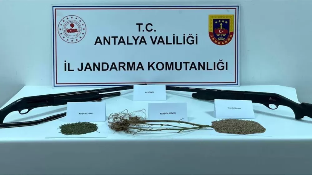 Antalya’da 1 kilo 350 gram kokain ele geçirildi