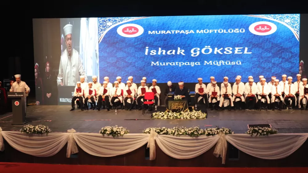 Antalya Muratpaşa İlçe Müftülüğünden Muhteşem Hafızlık İcazet Merasimi 