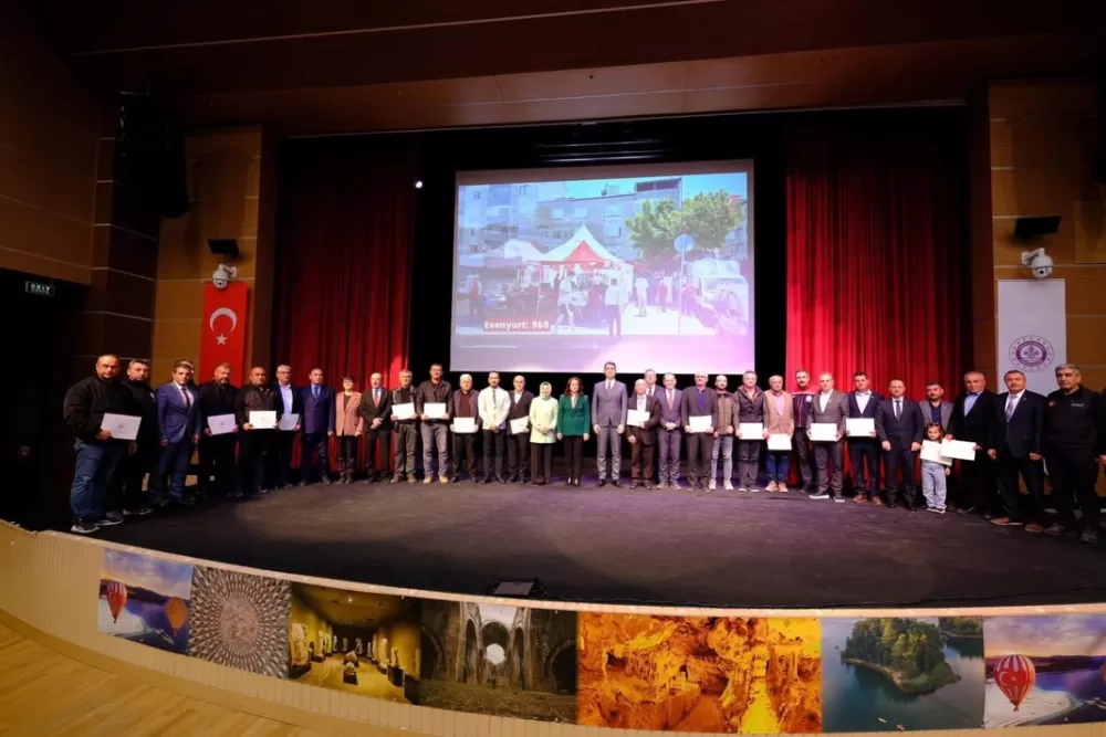 Kaymakam Kuruca, Muhtarlar Akademisi Programının kapanış törenine katıldı