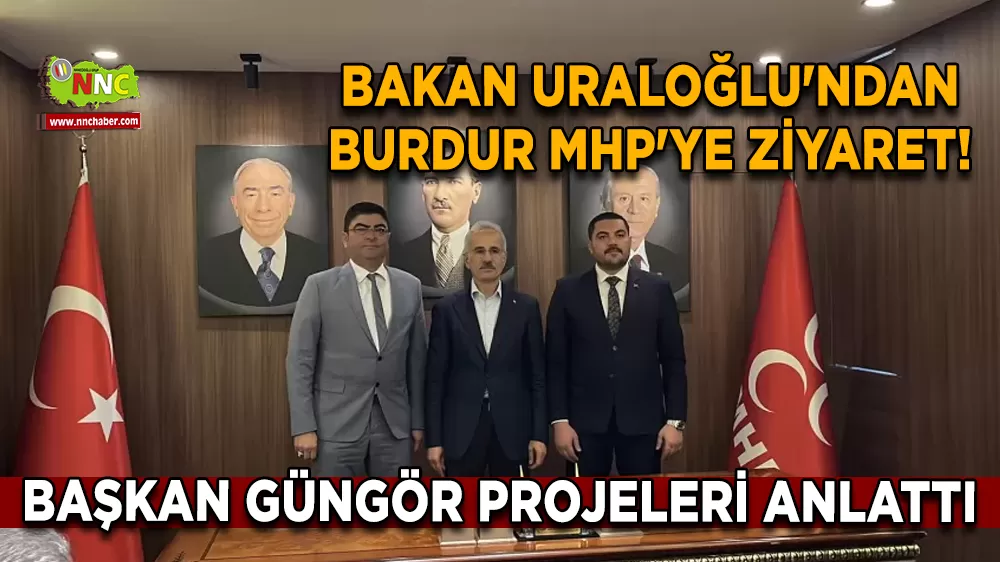 Başkan Güngör, Kızılkaya projelerini Bakan Uraloğlu'na sundu 