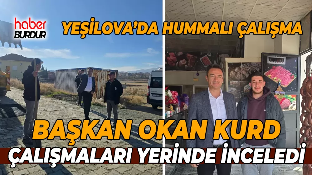 Başkan Kurd esnaf ziyaretlerinde bulundu, ilçedeki çalışmaları kontrol etti