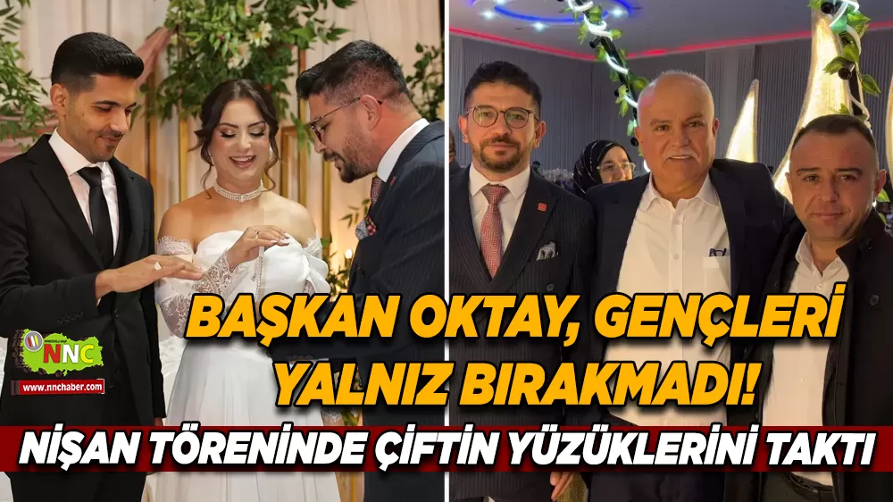Başkan Oktay, Elif ve Hidayet çiftinin nişan törenine katıldı