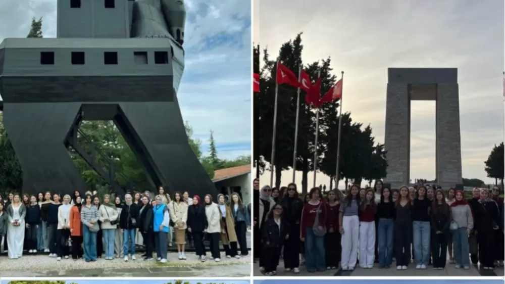 Bolvadinli Kızlar Öğrenciler Çanakkale'de Tarihi Yerinde Yaşadılar 