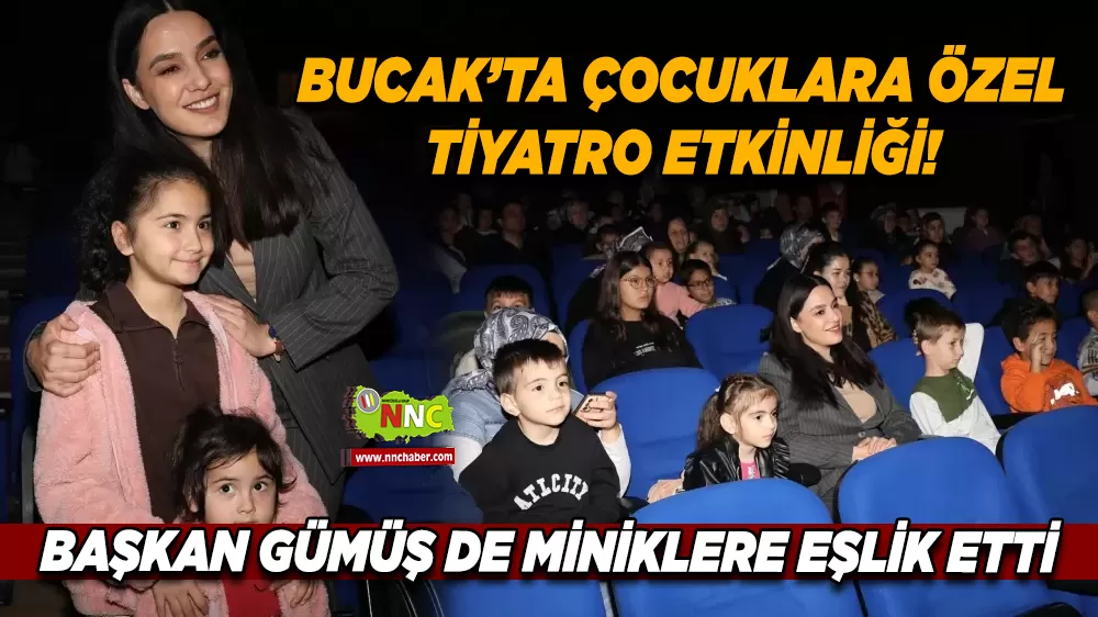 Bucak Belediyesi’nden çocuklara özel Kasım tatili tiyatro şöleni