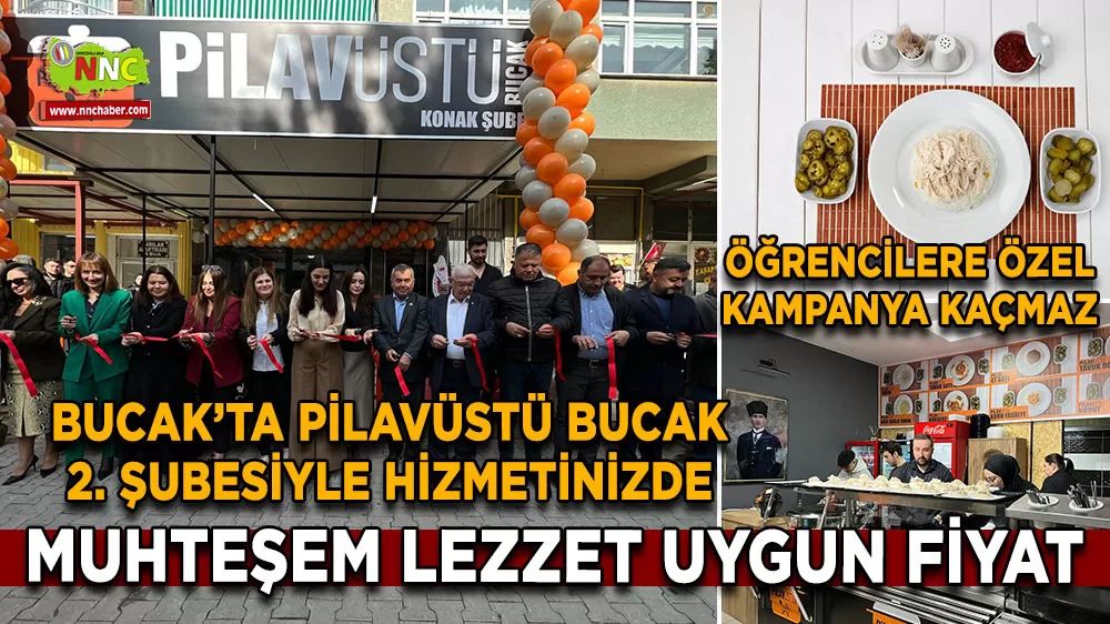Bucak’ta Pilavüstü Bucak 2. şubesiyle hizmetinizde Muhteşem lezzet uygun fiyat