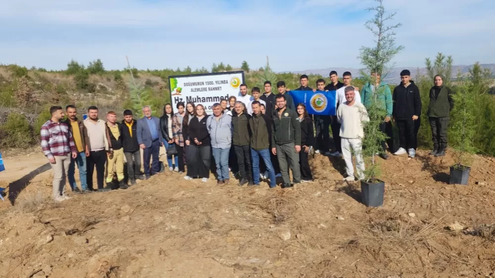 Buldan Müftülüğü tarafından hatıra ormanı oluşturuldu