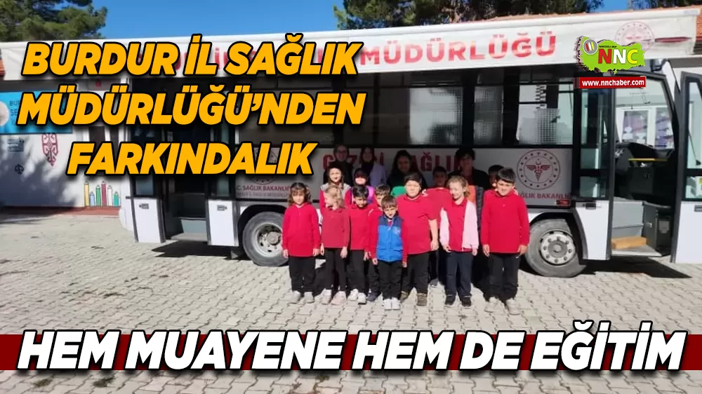 Burdur’da ilkokul öğrencilerine ağız ve diş sağlığı eğitimi verildi