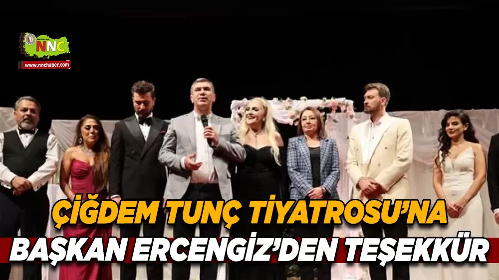 Burdur’da tiyatro keyfi Belediye ev sahipliğinde sanat dolu gece