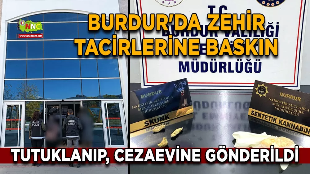 Burdur’da uyuşturucu operasyonu 1 tutuklama