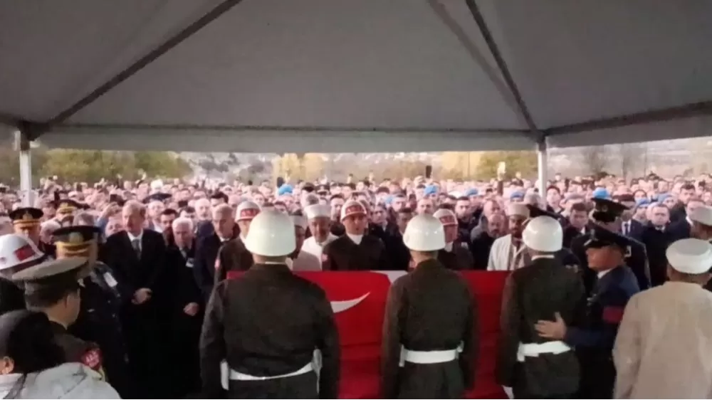 Bursalı Şehit Astsubay Ramazan Yağız  son yolculuğuna uğurlandı