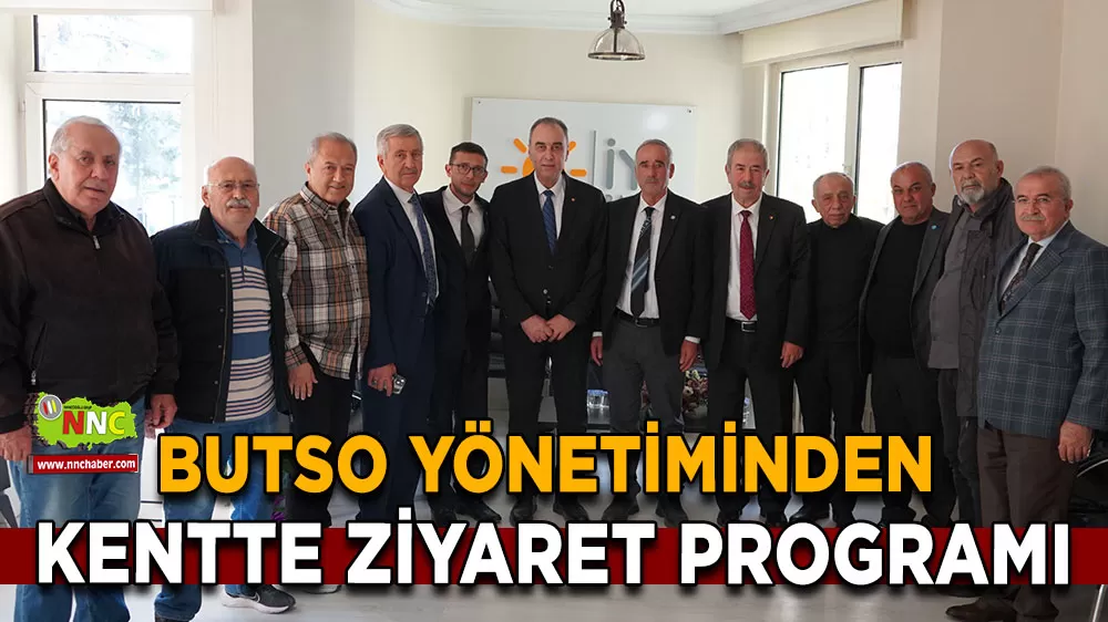 BUTSO yönetimi Burdur’da bir dizi ziyarette bulundu