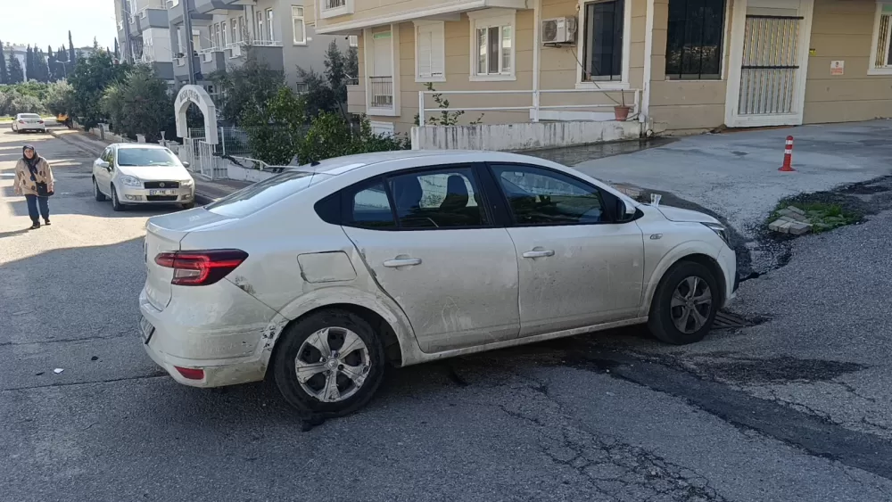 Trafik kazasında 9 aylık bebek hastaneye kaldırıldı