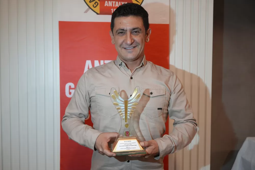 Antalya Gazeteciler Cemiyeti'nin (AGC) 2024 Yılın Gazetecileri Ödülleri sahiplerini buldu