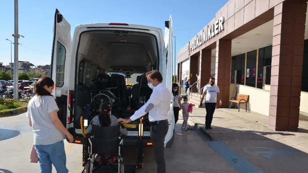 Engelsiz hizmet aracı hayat kolaylaştırıyor