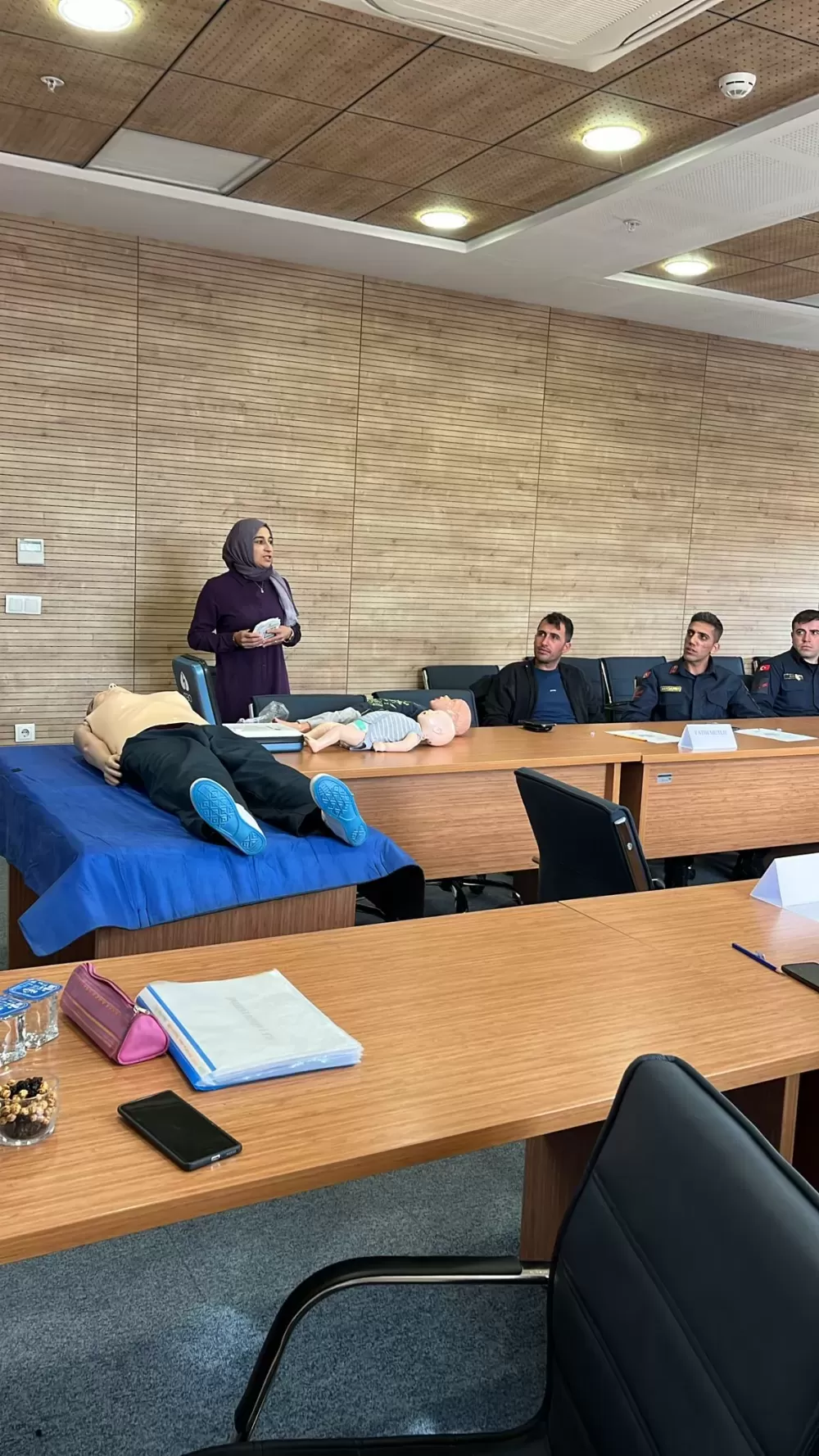 Burdur’da Jandarma personeline trafik kazalarına müdahale eğitimi verildi