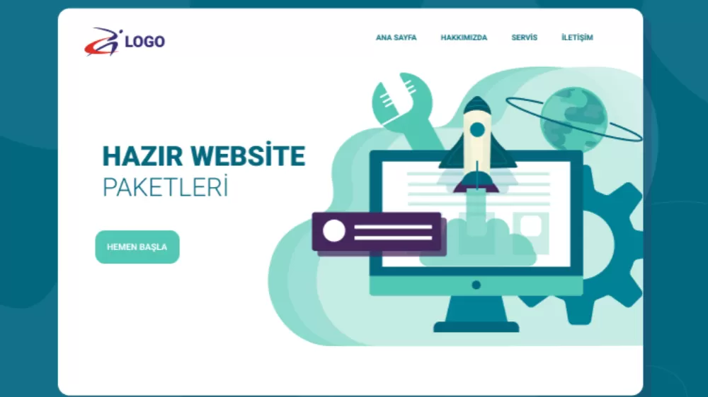 Hazır Web Sitesi & Profesyonel Hazır Site Şablonları