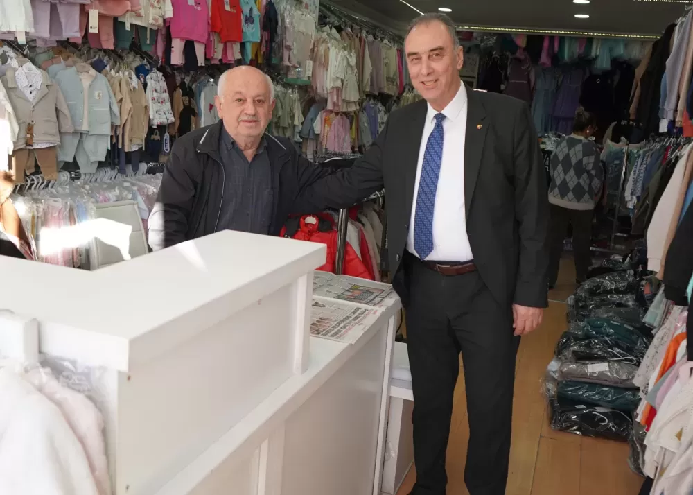 Başkan Yusuf Keyik ve BUTSO heyetinden şehir genelinde ziyaret turu