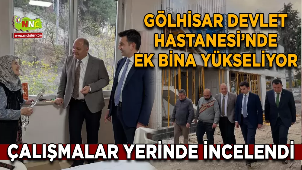 Kaymakam Çifci ve Başkan Sertbaş, Gölhisar Devlet Hastanesi’nde incelemelerde bulundu