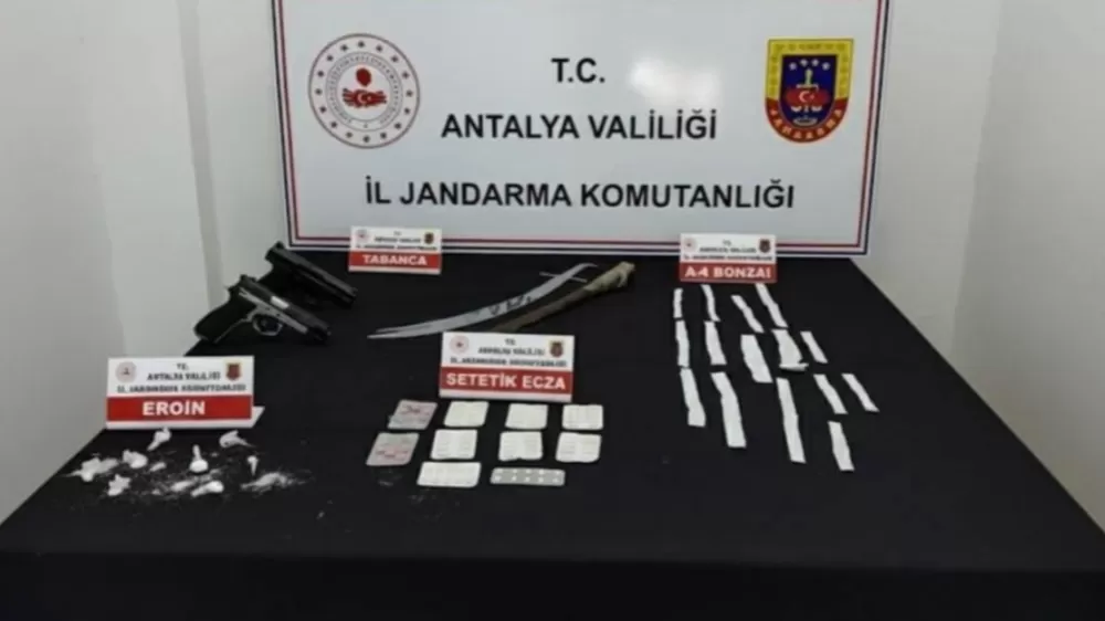 Kepez'de uyuşturucu madde ele geçirildi