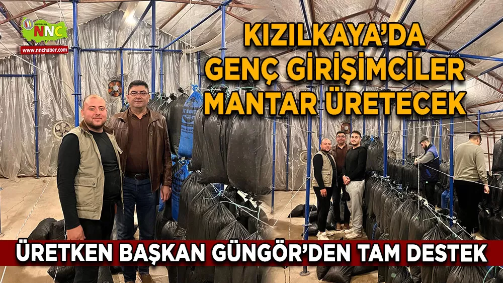 Kızılkaya’da genç girişimcilere Başkan Güngör'den destek