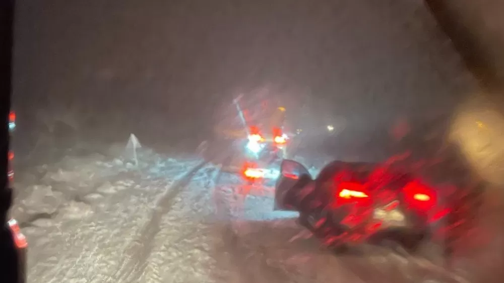  Malatya’da kar yağışı ulaşımı olumsuz etkiledi yollar kapandı 