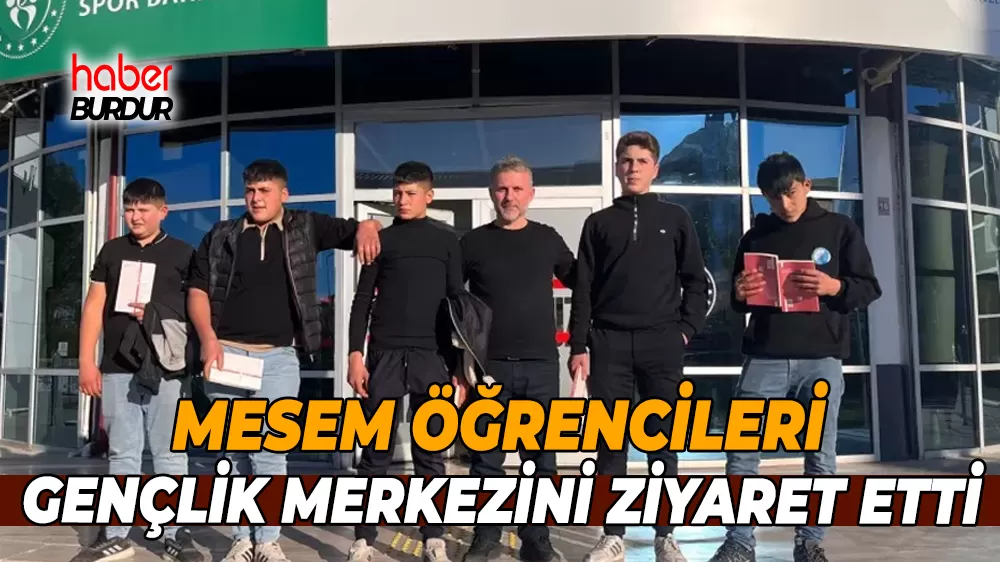 MESEM öğrencilerine manevi danışmanlık ve değerler eğitimi sunuldu