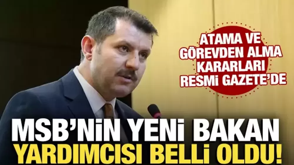  Milli Savunma Bakan Yardımcılığına Salih Ayhan atandı Salih Ayhan Kimdir 