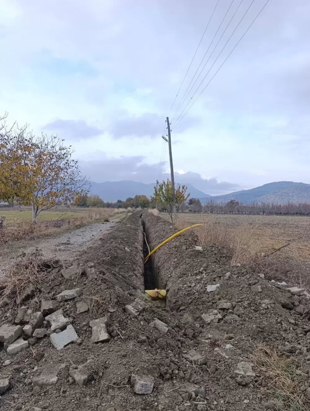 Kızılkaya Yeni Mahalle’de 4. Etap Doğalgaz altyapısı tamamlandı