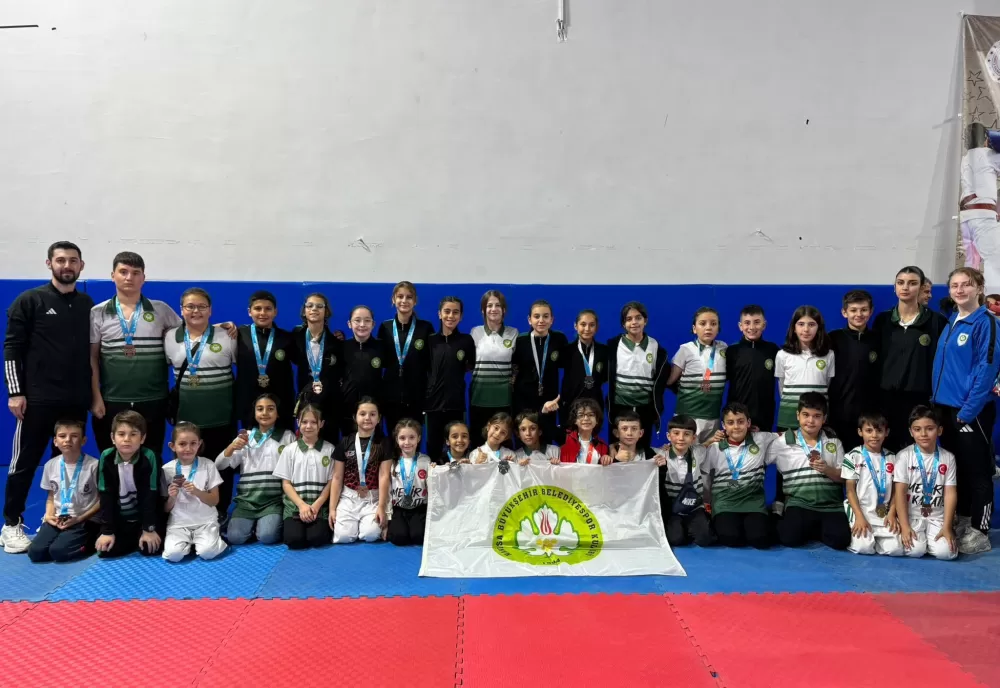 Türkiye Yıldızlar Ligi’nde Manisa Büyük Şehir Belediyesi 53 madalya ile damga vurdu