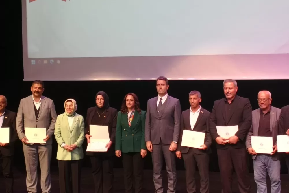 Kaymakam Kuruca, Muhtarlar Akademisi Programının kapanış törenine katıldı