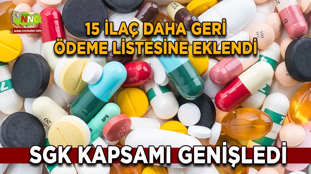 SGK, kanser tedavisi dahil 15 ilacı geri ödeme listesine ekledi