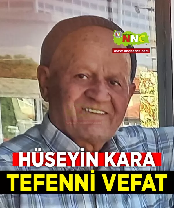Tefenni Vefat Hüseyin Kara