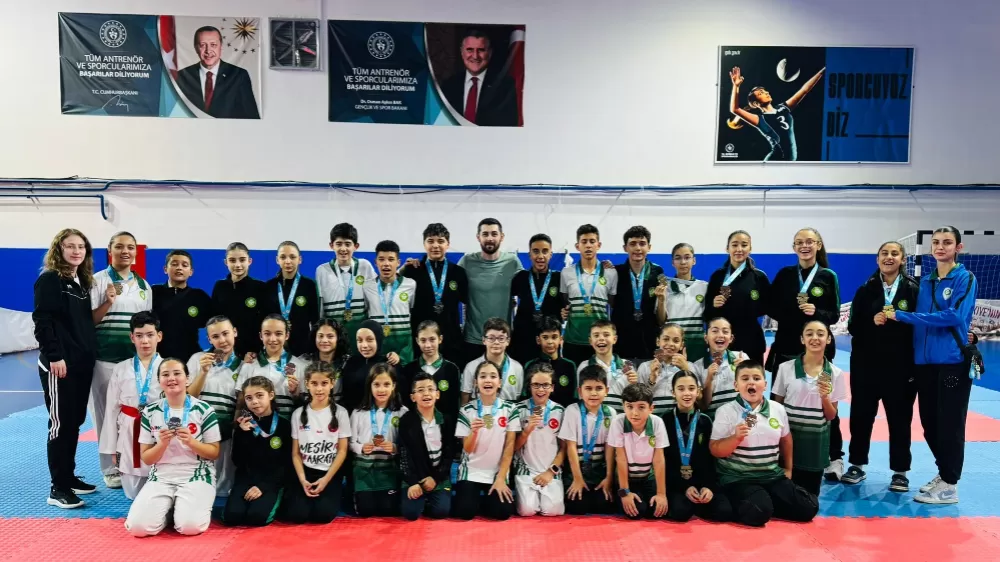 Türkiye Yıldızlar Ligi’nde Manisa Büyük Şehir Belediyesi 53 madalya ile damga vurdu