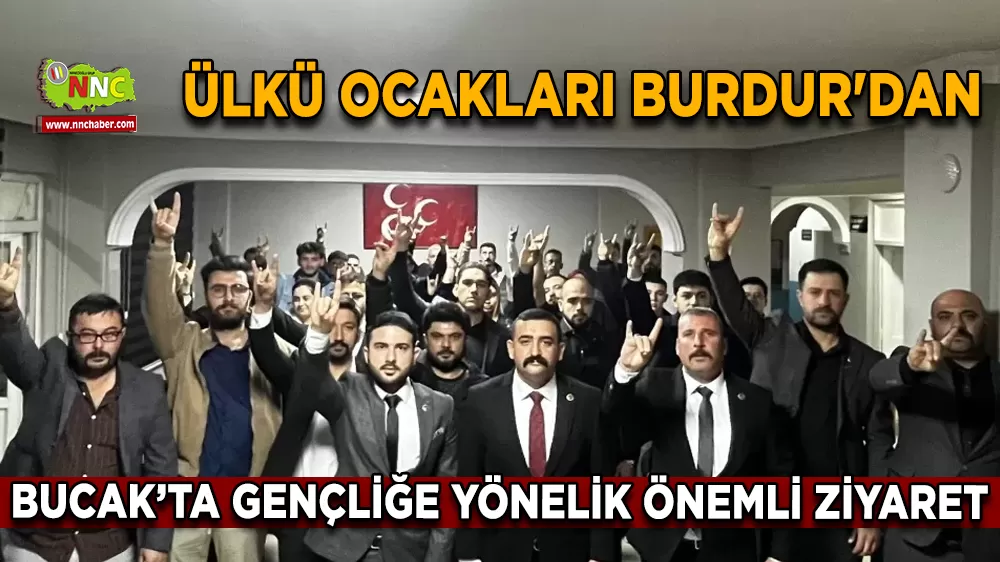 Ülkü Ocakları’ndan Bucak’ta gençliğe yönelik vizyon toplantısı