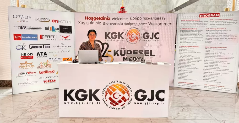 41 Ülkeden gazeteciler Alanya’da buluştu! Küresel medya zirvesi başladı