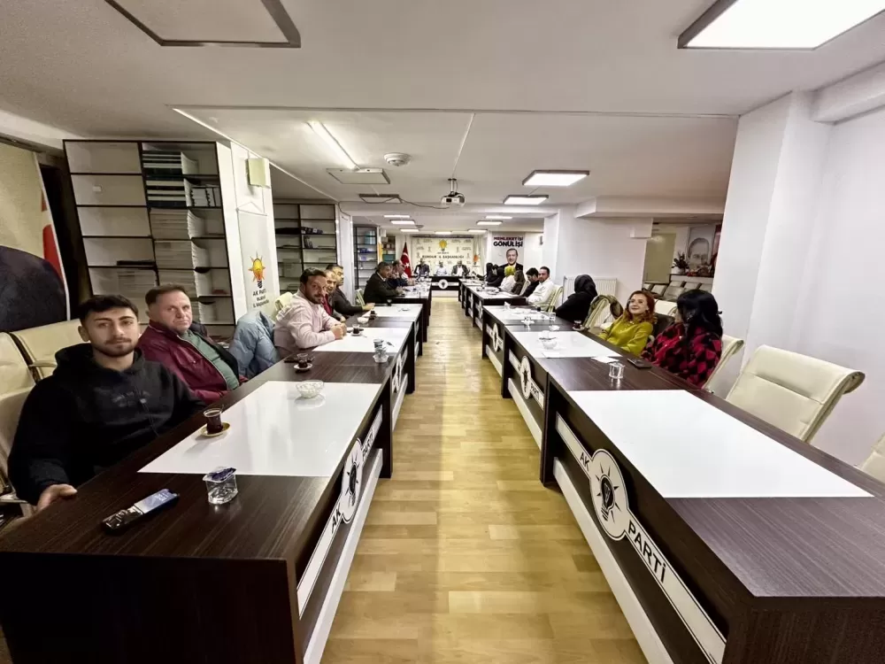 Mustafa Özboyacı Başkanlığında İl Yönetim Kurulu toplantısı yapıldı