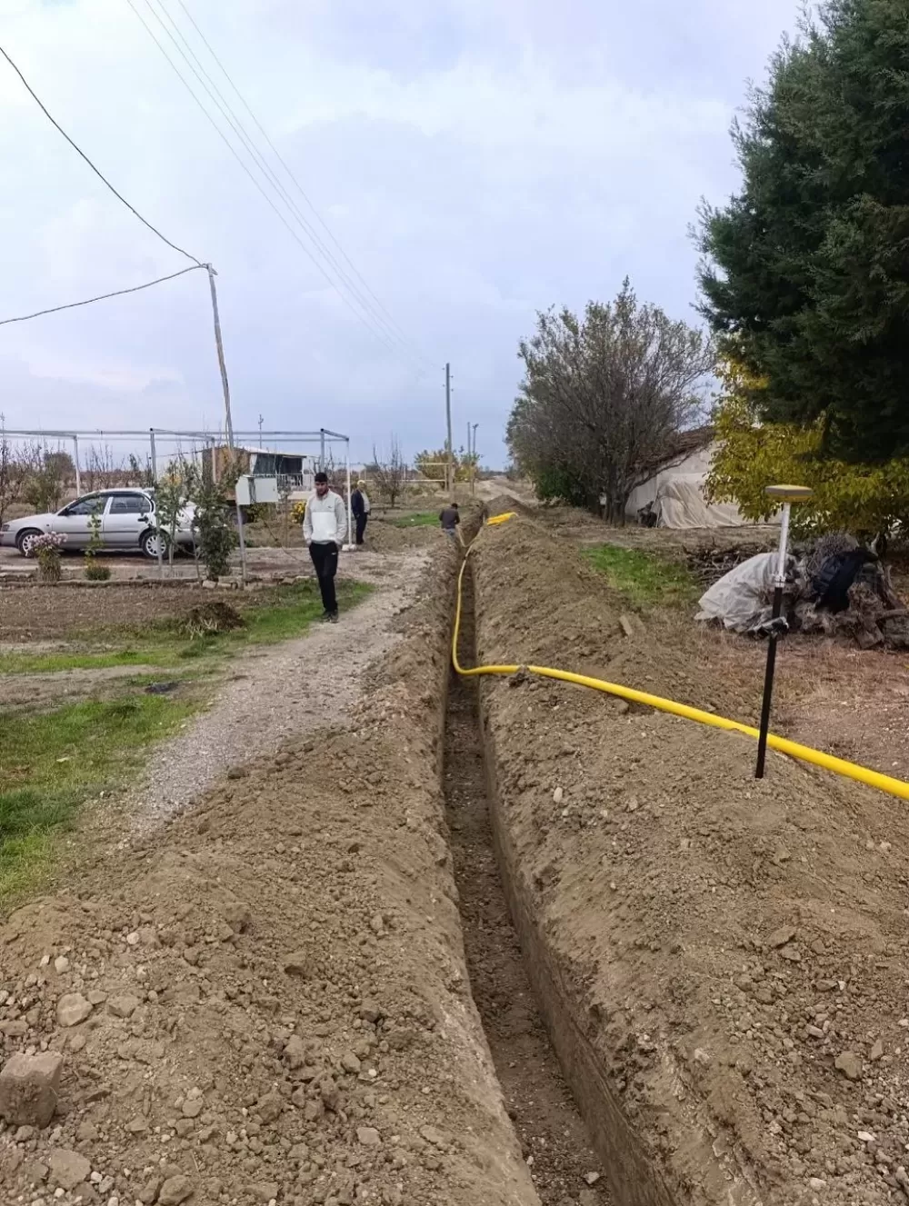 Kızılkaya Yeni Mahalle’de 4. Etap Doğalgaz altyapısı tamamlandı