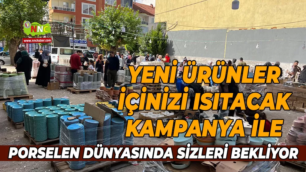 Yeni ürünler içinizi ısıtacak kampanya ile Porselen Dünyasında sizleri bekliyor