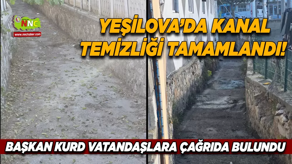 Yeşilova Belediyesi'nden çevre temizliği hamlesi