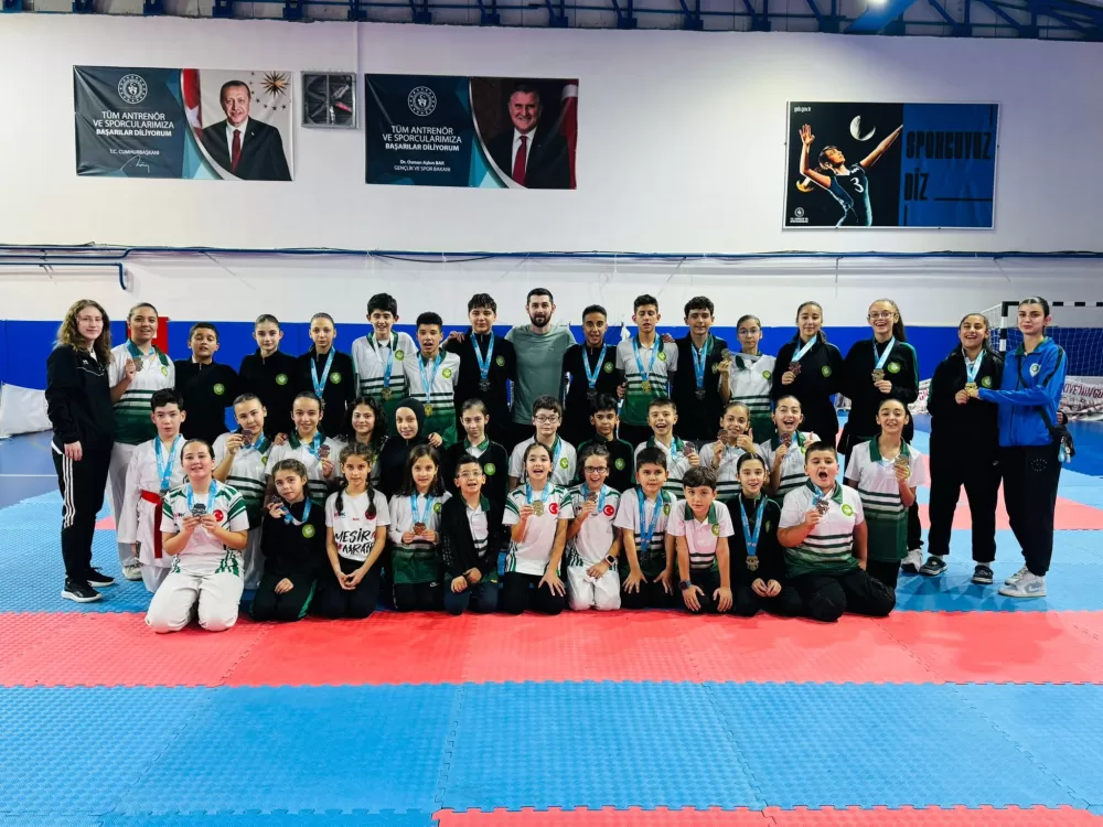 Türkiye Yıldızlar Ligi’nde Manisa Büyük Şehir Belediyesi 53 madalya ile damga vurdu