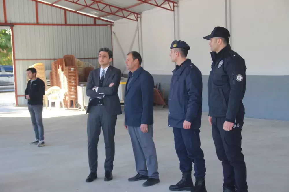 Kaymakam Deveci, Gaziler ve Karamusa Köyü halkıyla bir araya geldi