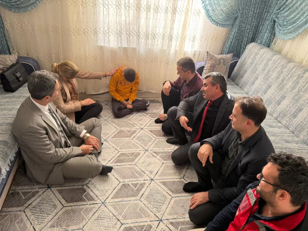 Kaymakam Kuruca'dan 3 Aralık'ta en sıcak ziyaret